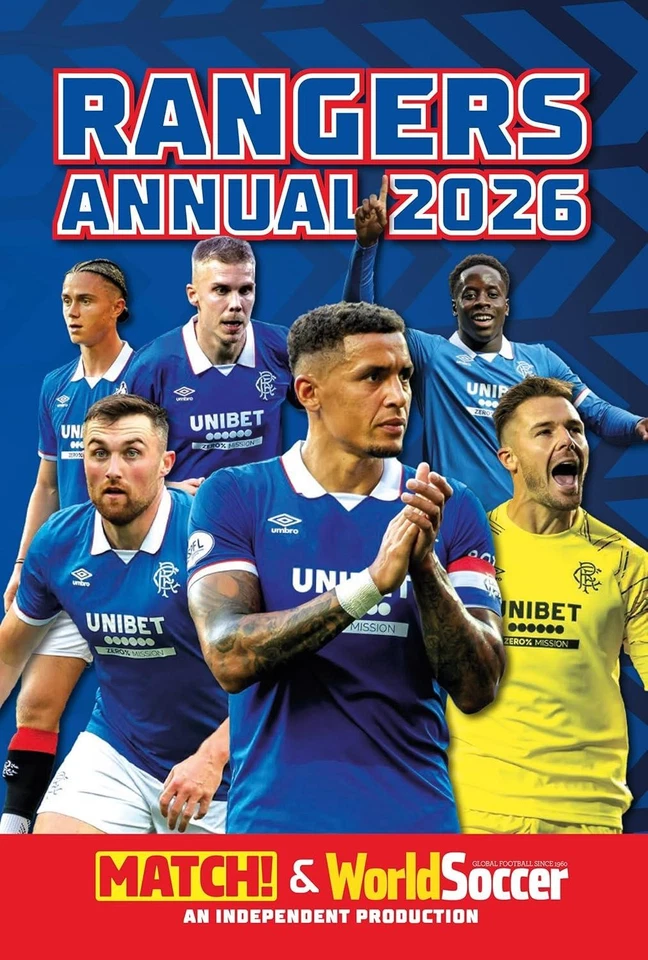 Match! Rangers Annual 2026 by Match! Magazine Hardback - Image 1 of 4