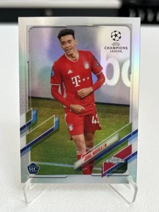 2020-21 Topps Chrome UCL Jamal Musiala Rookie Refractor RC Bayern München #81 - Bild 1 von 2