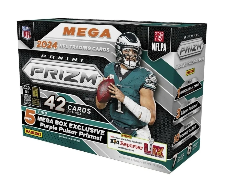 MEGA CAJA HOBBY SELLADA DE FÁBRICA FÚTBOL PANINI PRIZM 2024 Foto 1 de 1