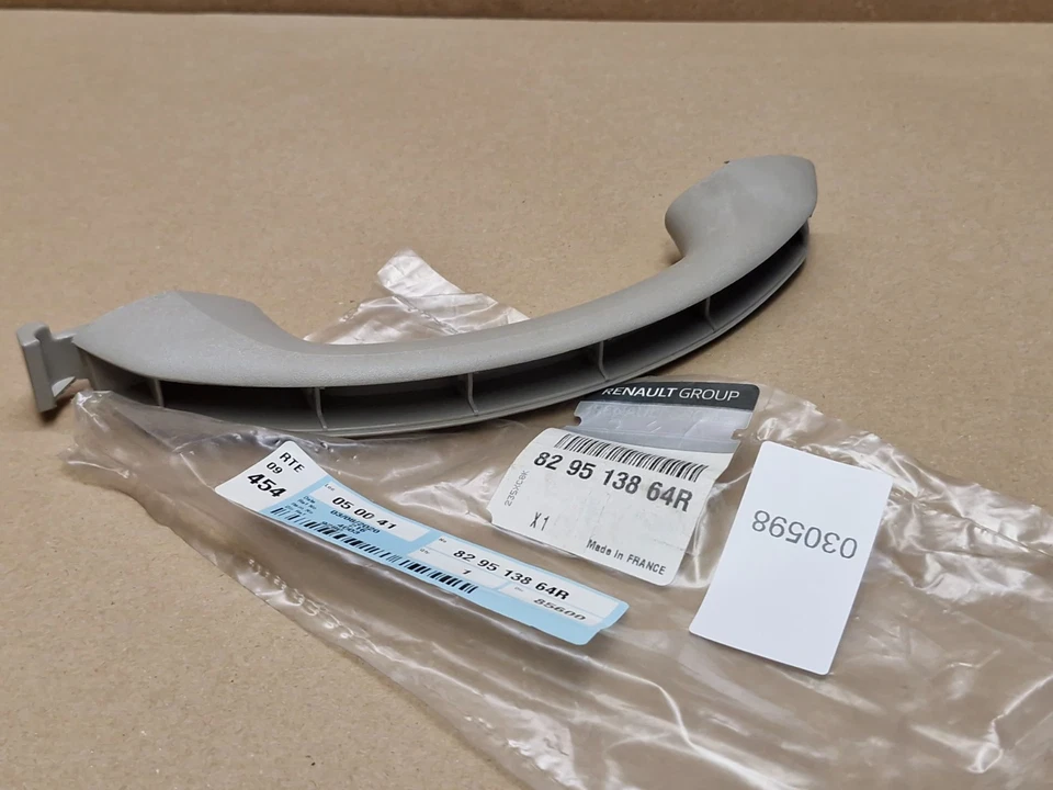 Manija de agarre lateral izquierda trasera beige Renault Kangoo Mk2 829513864R genuina NUEVO Foto 1 de 4