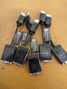 5x Dell Display Port to VGA Cable Adapter DANBNBC084 - Picture 1 of 1