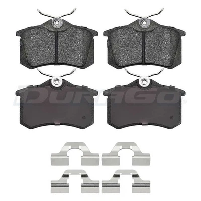 Комплект дисковых тормозных колодок подходит для Volkswagen Golf Jetta Beetle DURAGO 1985-2019 годов выпуска - Изображение 1 из 4