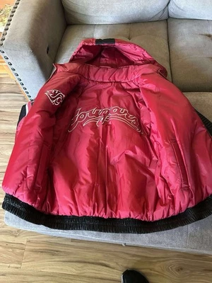 WSU Vintage Puffer Jacket Starter Pro Player - Image 1 of 3