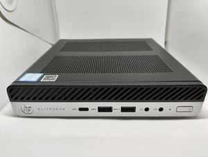 HP Elitedesk 800 G4 mini i5-8500 3,00GHz 8Gb Ram 256GB SSD Win 11 Pro - Bild 1 von 2