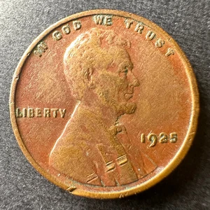 1925 Lincoln Wheat Cent Excellent Condition - Picture 1 of 4