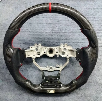 🔥HEATED LEXUS CARBON FIBER STEERING WHEEL ISF IS200/250/300/350 2014-2024 BLACK - Image 1 of 4