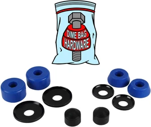 Kit de reconstrucción de camión de monopatín bujes arandelas tazas pivotantes para 2 camiones - Imagen 1 de 12