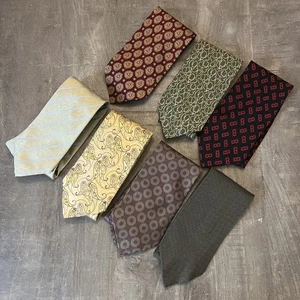 Lote 7 Corbata Corbata Giorgio Armani Corbata Seda Hecha en Italia - Imagen 1 de 10