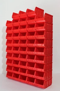 Sichtboxen Lagerbox 48 Stk. VIPA  167 x 105 x 82mm Stapelboxen Box Rot Lager NEU - Bild 1 von 10