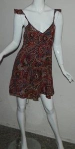 Women American Eagle Outfitters Multi-Color Sleeveless Casual Sun Dress Size XS - Picture 1 of 5