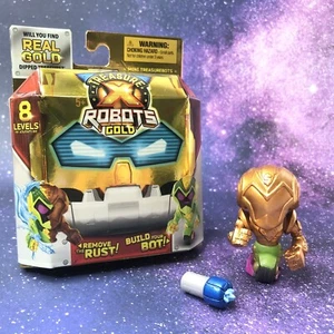 Treasure X Robots Gold Mini Bot- SKID BURN - Picture 1 of 12