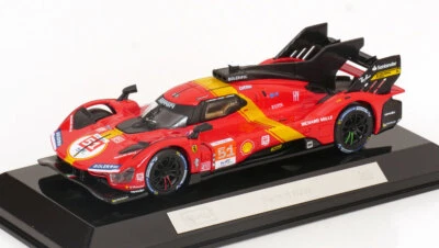 1:43 Bburago Ferrari 499P Vainqueur 24 Le Mans 2023 - Photo 1/3