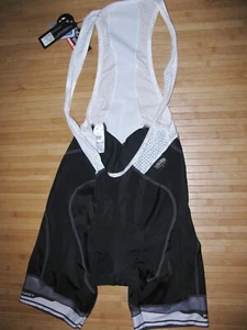 SAFETTI Cycle BIB Short BIKE Size XL Espiritu Santo PURE ENERGY Black White NWT - Picture 1 of 3