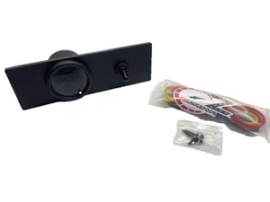 Universal Single DIN Dash Trim 52mm Single Gauge Pod Mount W/Switches - Control - Picture 1 of 8
