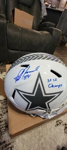 Dallas Cowboys salute To Service Jay Novacek Speed Replica (Beckett Witnessed) - Picture 1 of 4