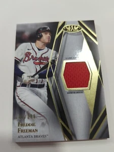 Freddie Freeman 2022 Topps Tier One SP /299 Game Used Patch Atlanta Braves - Bild 1 von 6