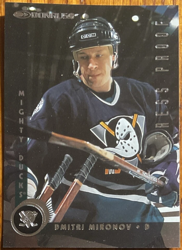 1997-98 Donruss Press Proofs Silver Dmitri Mironov #130 #’d /2000 - Image 1 of 2