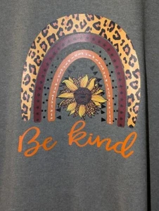 NEW Be Kind, Graphic Tee, Womens T-shirt, Gift, Teacher, Inspiration - Picture 1 of 3