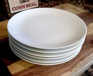 SET of (6) Rosenthal-Continental RAYMOND LOEWY Germany China White Salad Plates - Picture 1 of 3