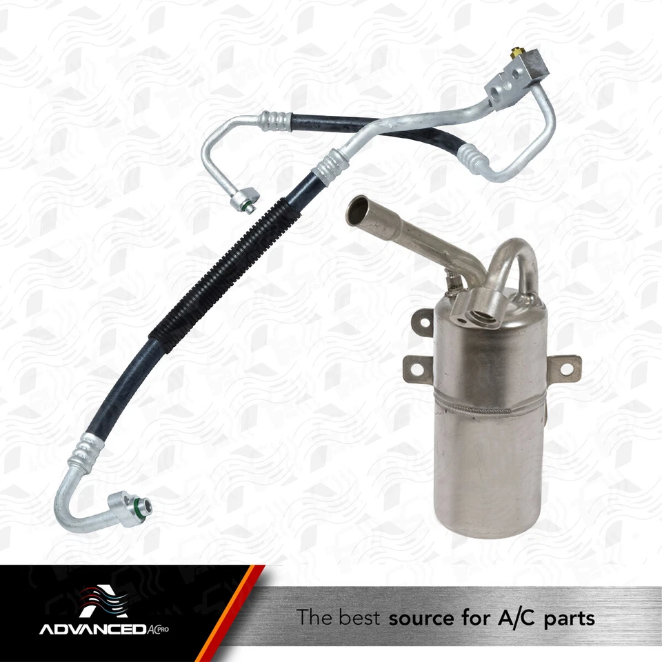 Línea de colector de aire acondicionado + secador se adapta a: Ford Focus L4 2.0 2000-2004 solo DOHC Foto 1 de 1