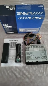 Autoradio Alpine CDE-9801 CD receiver 45v X 4 Full-DIN Completo Di Tutto - Foto 1 di 5
