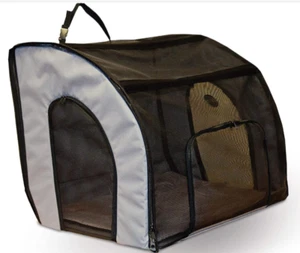 K&H Pet Products Travel Safety Carrier for Pets Dog Crate For Car / Green Large - Picture 1 of 3