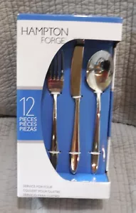 NIB Hampton Forge 894842 Ayla 12 Piece Flatware Set - Picture 1 of 3