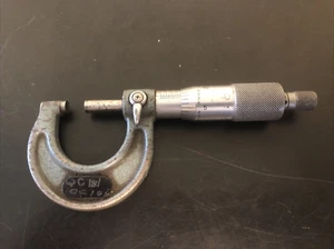 Mitutoyo? 0-1 micrómetro usado micrómetro exterior - Imagen 1 de 5