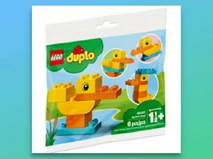 TODDLER GIFT!~LEGO DUPLO~My First Duck 6pc Set 30327 Educational Toy Award! CUTE - Picture 1 of 2