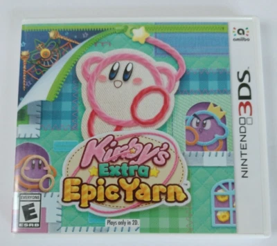 Authentic Replacement *Case Only* for Kirby's Extra Epic Yarn - Nintendo 3DS - Image 1 of 3