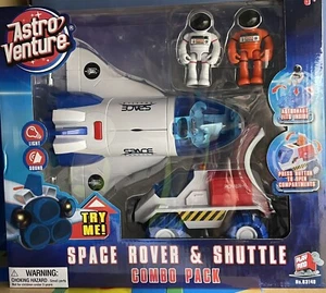 Astro Venture Space Shuttle Toy with 2 Astronauts, Mechanical Arm and Rover -... - Picture 1 of 1