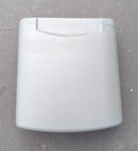 ABL Universal Außendose Leerdose Vorzeltsteckdose mit Magnetdeckel in grau - Bild 1 von 3