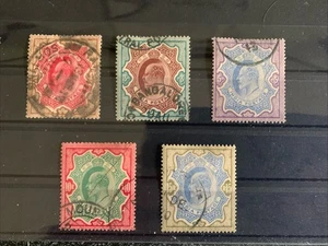 India 1902 KEVII Set Fine Used - Picture 1 of 1