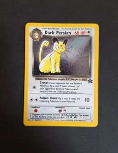 Pokemon Dark Persian 17/53 WOTC Black Star Promo Holo 60 Nintendo Mag - Picture 1 of 2
