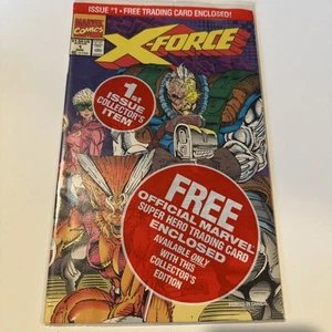 X-force 1 Marvel Comics Book 1991 Vintage 1ª Edición Artículo de Coleccionista Sellado - Imagen 1 de 2