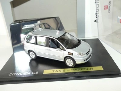CITROEN C8 Gris TAXI DE PARIS NOREV 1:43 - Photo 1/2