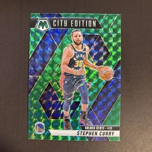 2024-25 Panini Mosaic - City Edition Stephen Curry #272 Green Mosaic Prizm - Picture 1 of 2
