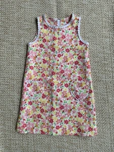 Little girl Lilly pulitzer floral dress heart pockets 6X - Picture 1 of 5