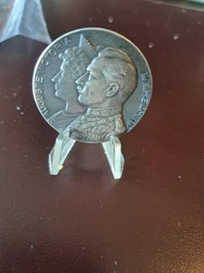 Preussen 1906 Silberhochzeit Wilhelm II & Augusta Victoria Silbermedaille - Picture 1 of 2