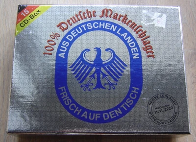 15 CD-Box 100% Deutsche Markenschlager - Bild 1 von 4