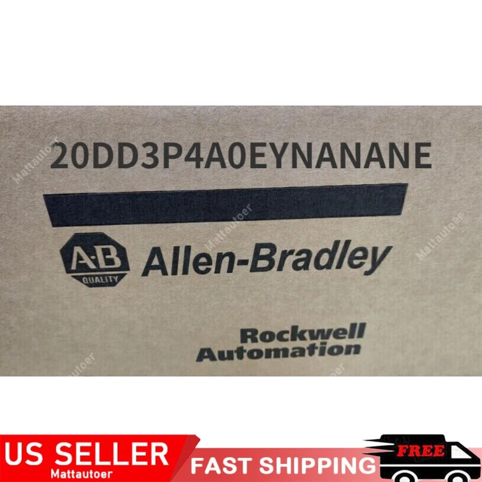 New Allen-Bradley 20DD3P4A0EYNANANE PowerFlex 700S AC Drive US Free Tax - Image 1 of 1