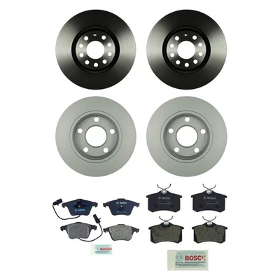 For Audi Allroad Quattro 03-04 Brake Kit QuietCast Premium Front & Rear Brake Foto 1 de 4