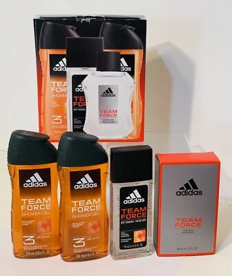 Adidas Feel The Impact, Team Force, 4pc Gift Set - Image 1 of 4