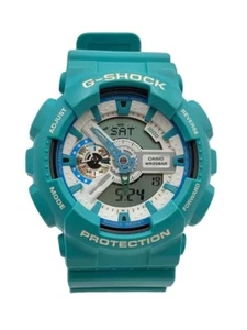 CASIO G-SHOCK GA-110SN-3AJF Blue Resin Quartz Digital Analog Watch - Picture 1 of 6