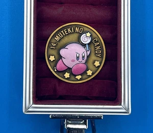 CANDY Kirby 30th animation color relief medal coin Japanese - Picture 1 of 2