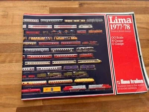 LIMA MODELLEISENBAHN KATALOG 1977 1978 OO, SPUR N UND O - Bild 1 von 15