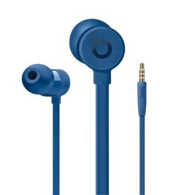 Beats By Dr. Dre urBeats3 Headphones with 3.5mm Jack Wired Headset Blue Earbuds