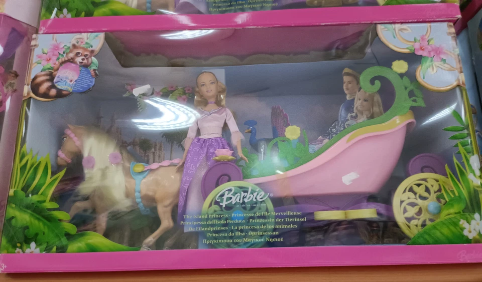 BARBIE CARROZZA PRINCIPESSA DELL'ISOLA PERDUTA NRFB - Imagen 1 de 1