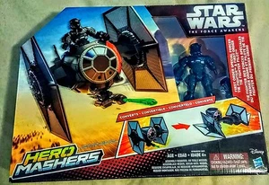 Disney Star Wars Hero Mashers Episode VII TIE Fighter and TIE Fighter Pilot  - Picture 1 of 7