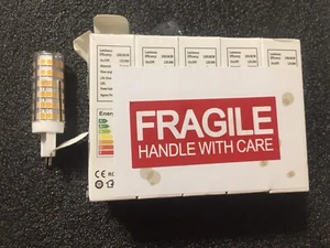 10 Pcs G9 LED Light Bulb 102 2835 SMD Lights LED 7W Ceramics Crystal Lamp 110V - Picture 1 of 7